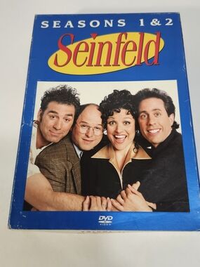 Seinfeld Seasons 1 & 2 DVD Box Set - Blue/Yellow/Red